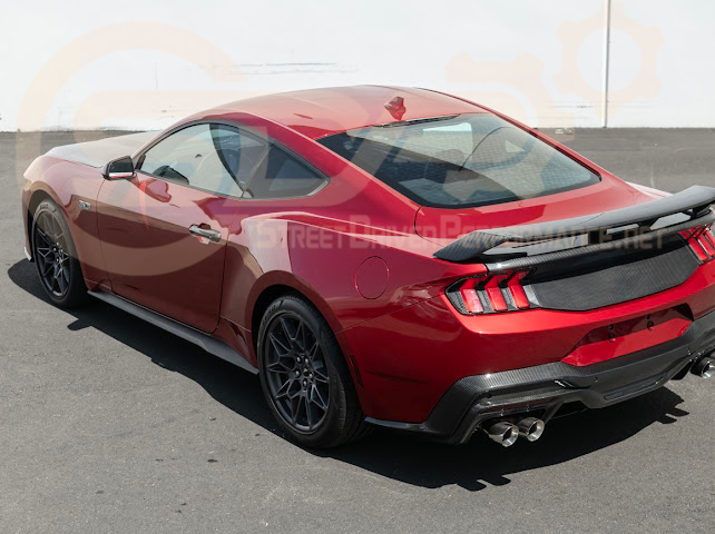 2024-UP FORD MUSTANG S650 | CARBON FIBER REAR TRUNK PANEL COVER TRIM